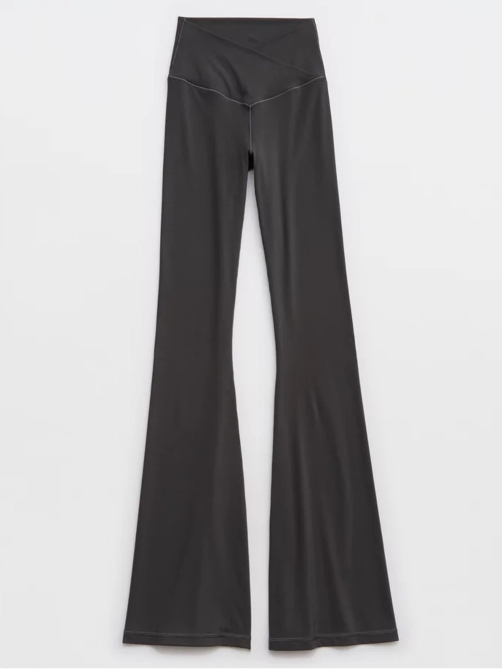 OFFLINE By Aerie Real Me Crossover Flare Leggings | Charcoal |Small